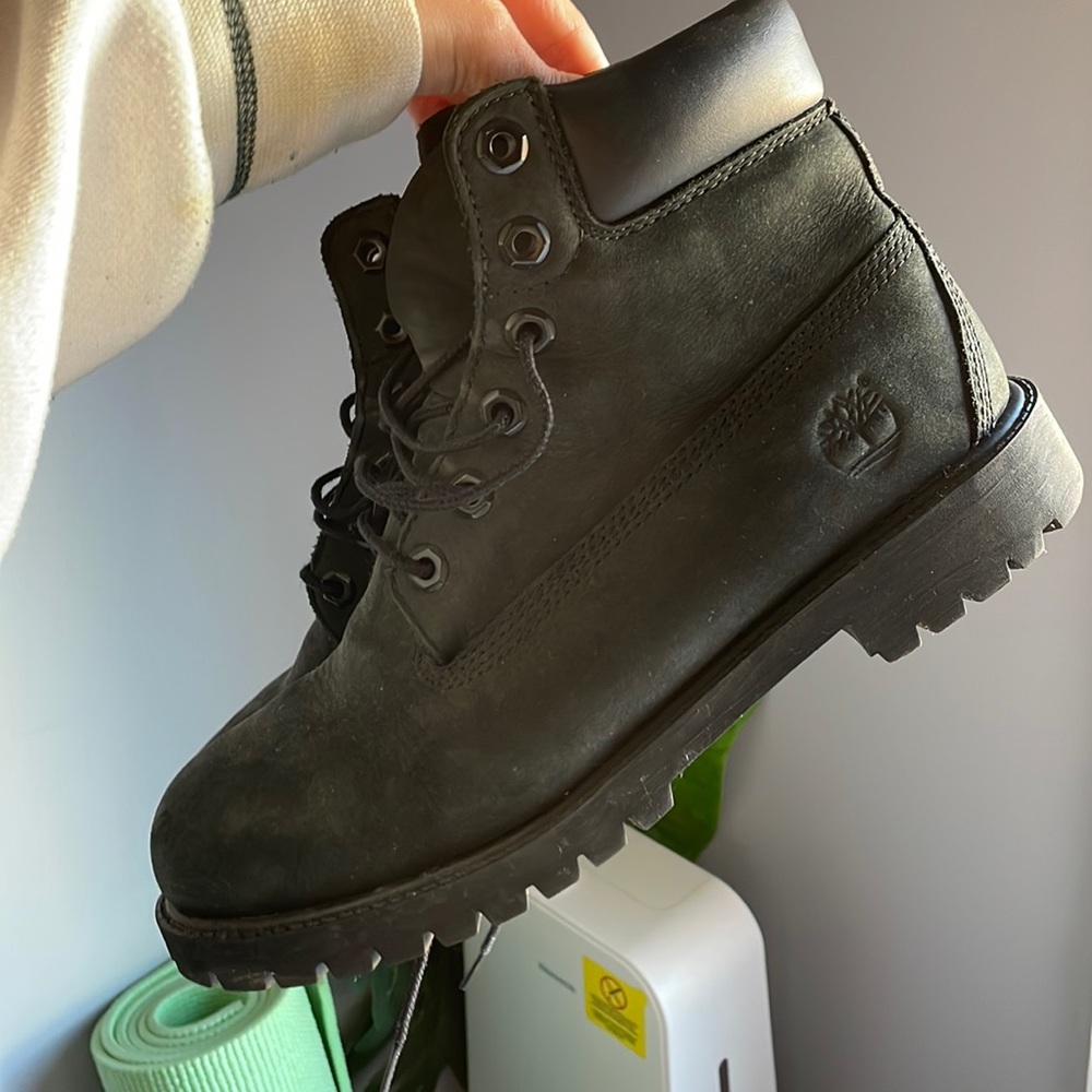 Suede Timberlands